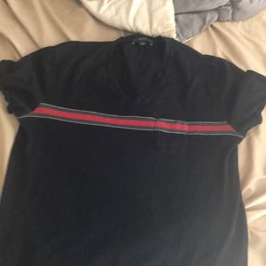 Black Gucci shirt